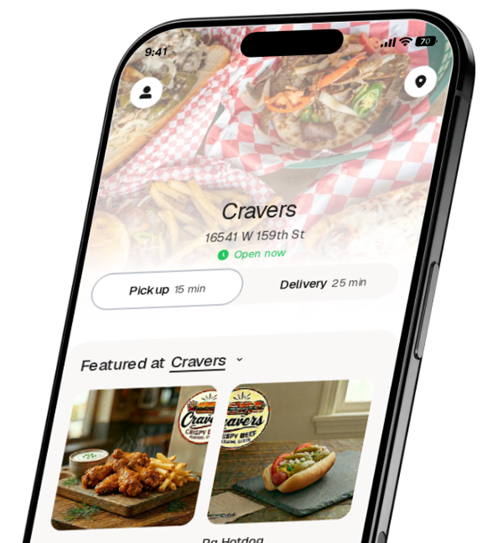 Cravers app preview